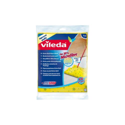 Felmosókendő 30% mikroszállal xxl vileda sárga_f03515