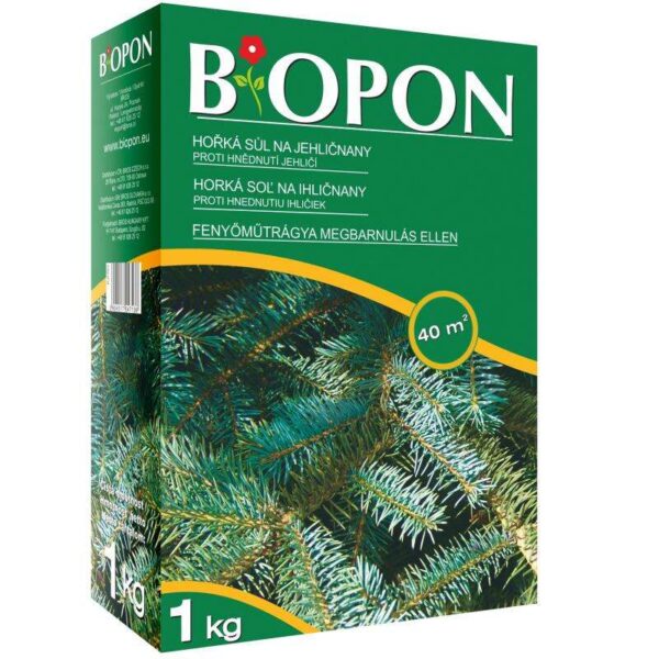 FENYŐ MŰTRÁGYA 1KG - BIOPON granulátum 40 m2-re elegendő többkomp...