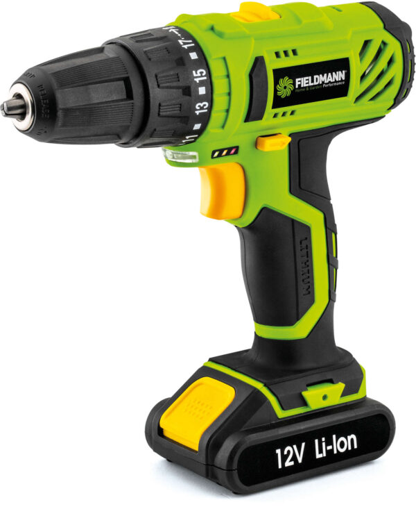 Fieldmann FDV 10201-A Akkumulátoros fúró-csavarozó 12 V