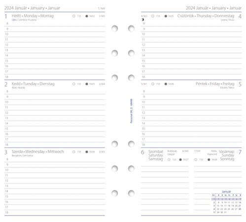FILOFAX Kalendárium betét