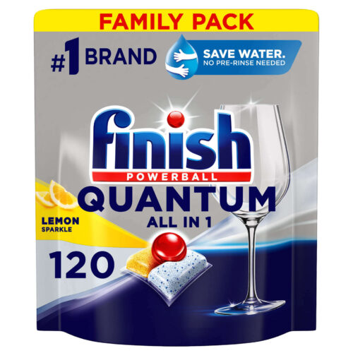 Finish Quantum All in 1 Lemon Mosogatógép kapszula 120db
