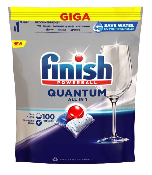 Finish Quantum All in 1 Regular Mosogatógép kapszula 100db