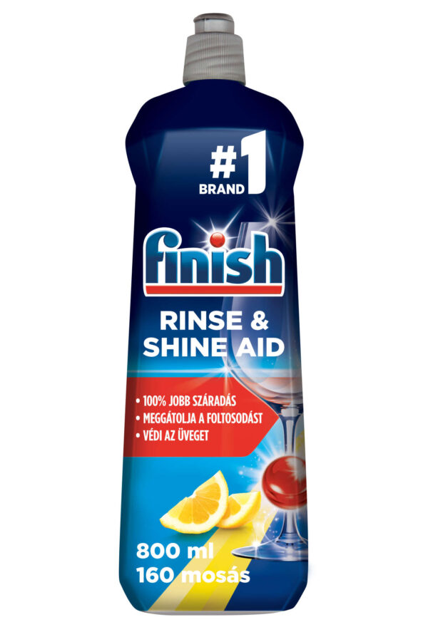 Finish Shine & Protect Citrom gépi Öblítőszer 800ml