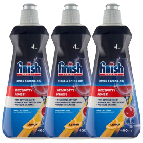 Finish Shine & Protect citromos Gépi öblítőszer 3x400ml