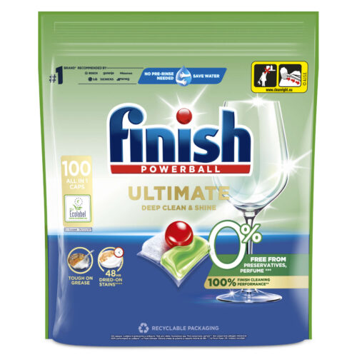 Finish Ultimate All in 1 0% Mosogatógép kapszula 100db