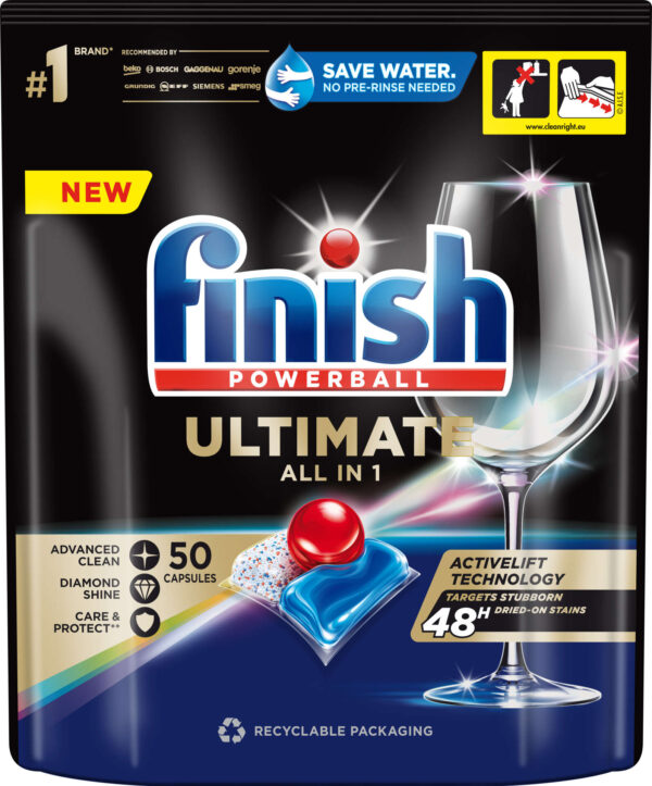 Finish Ultimate All in 1 Regular Mosogatógép kapszula 50db