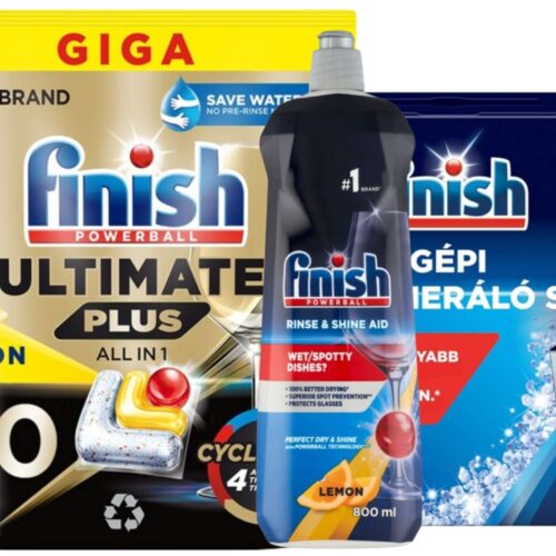 Finish Ultimate Plus All in 1 Kezdőcsomag 90 db kapszulával