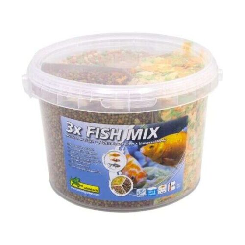 Fish Mix Pack haltáp 3 az 1-ben vödör