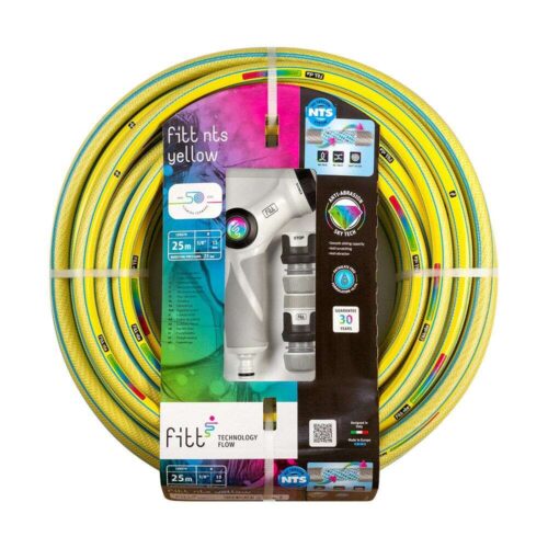Fitt locsolótömlő csavarodásmentes 3/4"25m22b nts yellow
