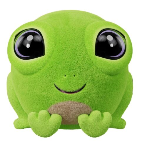 Flockies S3 gyűjthető Figura - Finn a béka