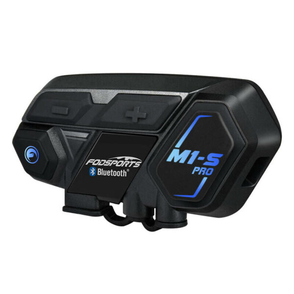 Fodsports M1-S Pro motorkerékpár kaputelefon Fekete