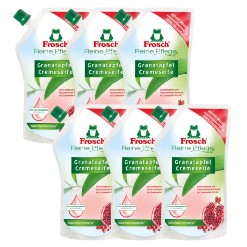 Frosch folyékony Szappan Utántöltő gránátalma (6x500ml)
