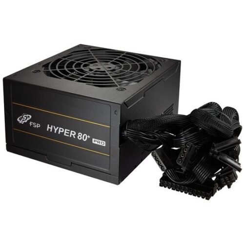 FSP 450W - HYPER 80+PRO450 BKB - 80+ Bronze -ATX12 V2.4 - Fekete...