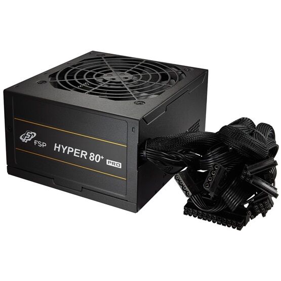 FSP 450W - HYPER 80+PRO450 BKB - 80+ Bronze -ATX12 V2.4 - Fekete...