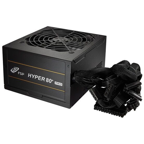FSP 550W - HYPER 80+PRO550 BKB - 80+ Bronze - ATX12V V2.52 - Feke...