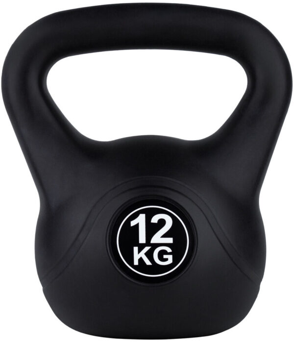 Funfit Gym&Fitness Kettlebell súlyzó 12kg - Fekete