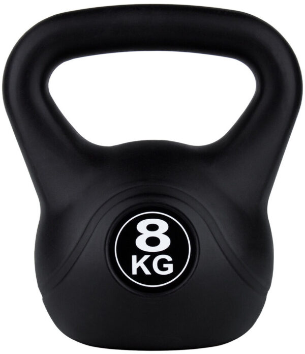 Funfit Gym&Fitness Kettlebell súlyzó 8kg - Fekete