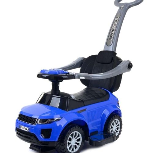 Funfit Kids Bébitaxi tolókarral és hangeffekttel - kék