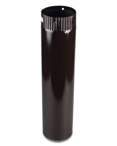Füstcső 500 mm fi 120 mm - barna