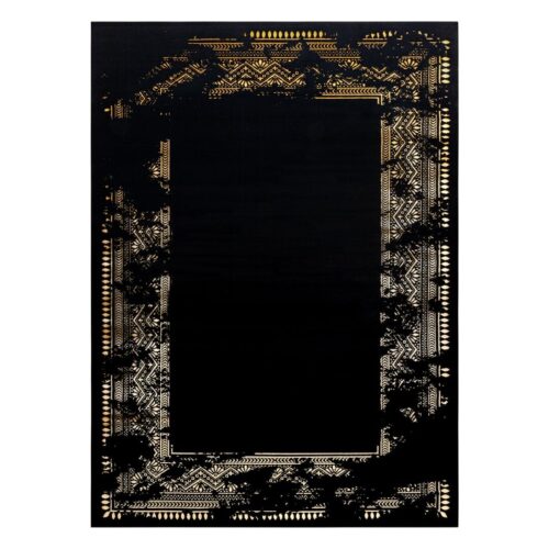 Futószőnyeg MOSSE FRAME 2 fekete 70x300