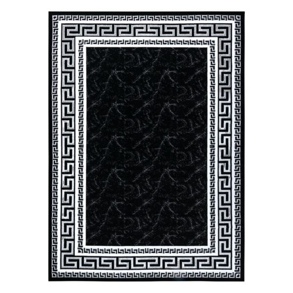 Futószőnyeg MOSSE FRAME fekete 60x300