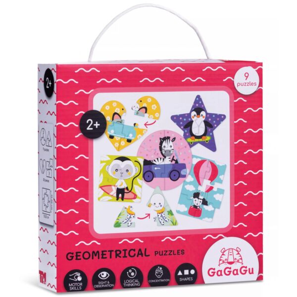 GaGaGu Puzzle - Alakok 9db