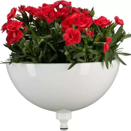 GARDENA ClickUp! Virágtartó - Fehér - 25cm
