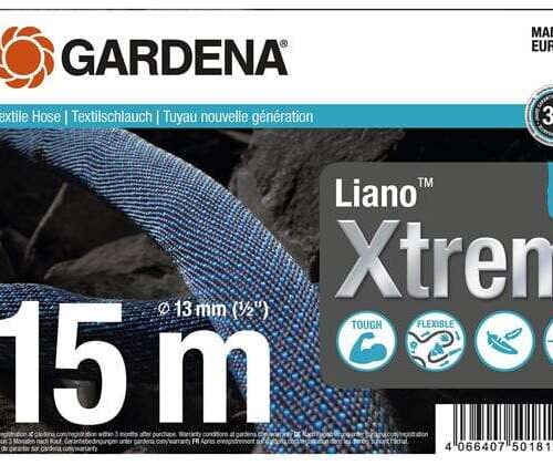 Gardena Liano Xtreme Textil locsolótömlő készlet (13mm) - 15 méter