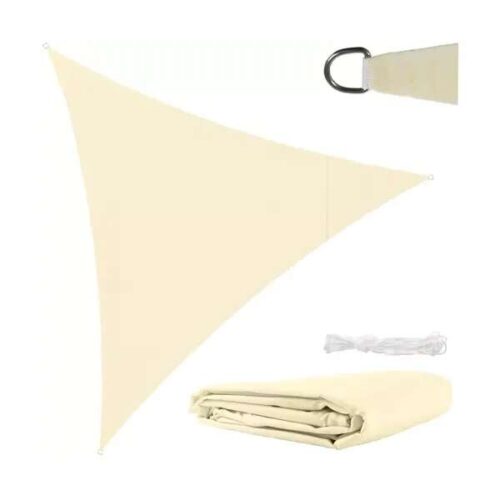 Gardlov háromszög Napvitorla 3x3x3m 120g/m2 - Bézs