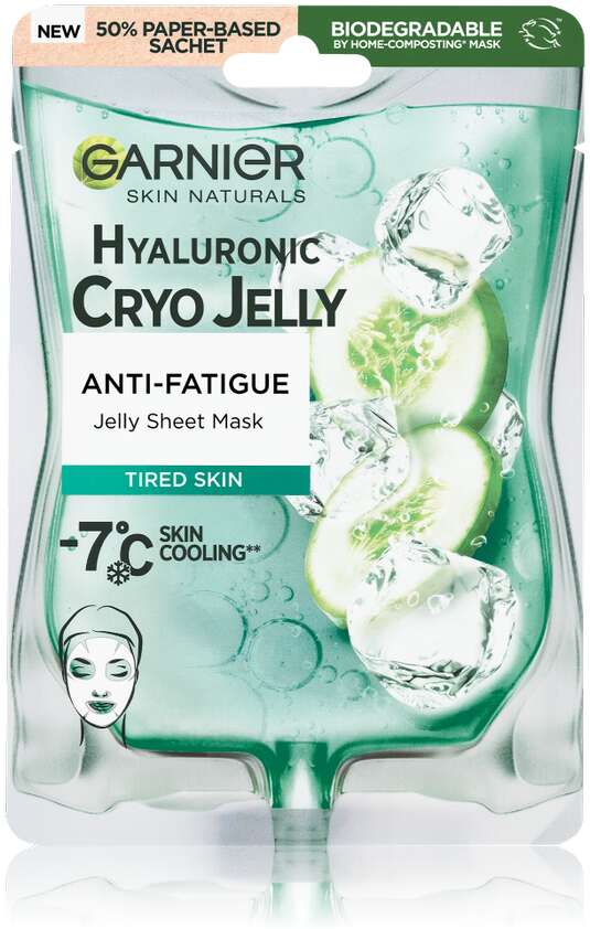 Garnier Cryo Jelly Gélmaszk -7°C hűsítő hatással 27g