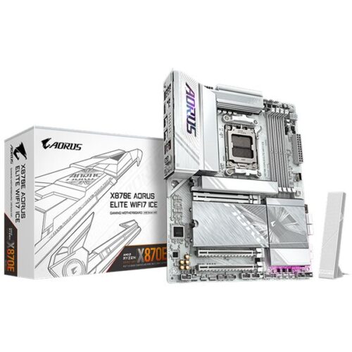 Gigabyte alaplap am5 x870e aorus elite wifi7 ice amd x870