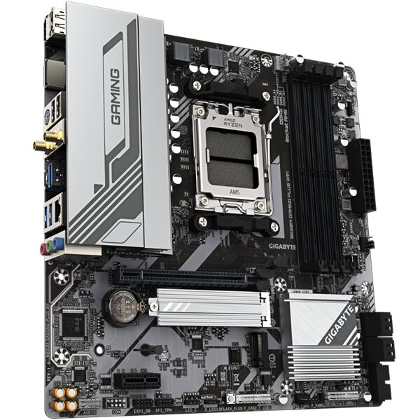 GIGABYTE AM5 B650M GAMING PLUS WIFI AMD B650 ATX Alaplap