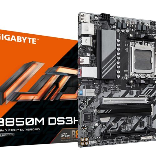 GIGABYTE B850M DS3H AMD B850 Socket AM5 Micro ATX alaplap