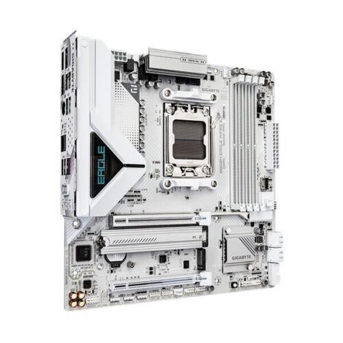 GIGABYTE B850M EAGLE WIFI6E ICE AMD B850 Socket AM5 Micro ATX Alaplap