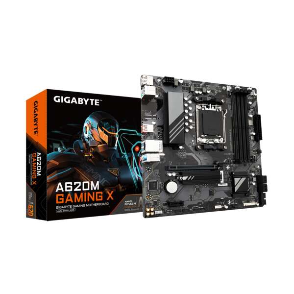 GIGABYTE Mainboard A620M Gaming X - Micro ATX - Socket AMD AM5 -...