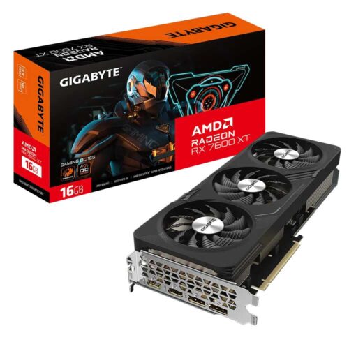 Gigabyte Radeon RX 7600 XT 16GB GDDR6 Gaming OC 16G Videókártya