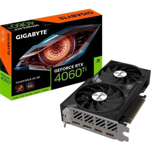Gigabyte Videókártya - nVidia RTX 4060 Ti Windforce (8192MB