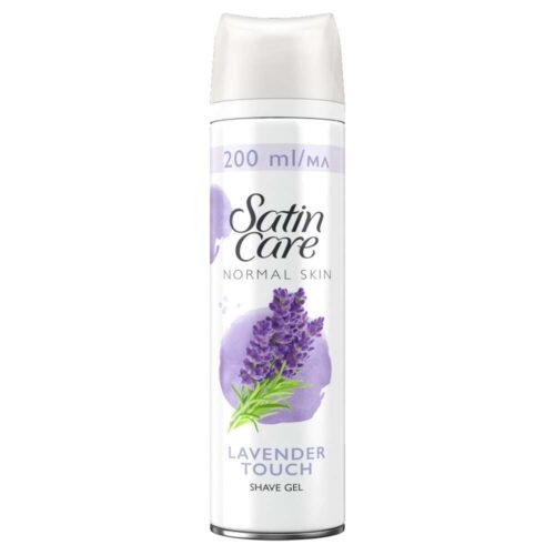 Gillette Satin Care Levander női Borotvazselé 200ml