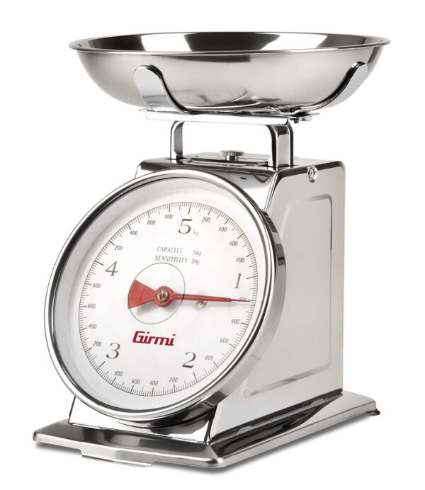 Girmi PS90 5kg 20g Ezüst konyhai mérleg