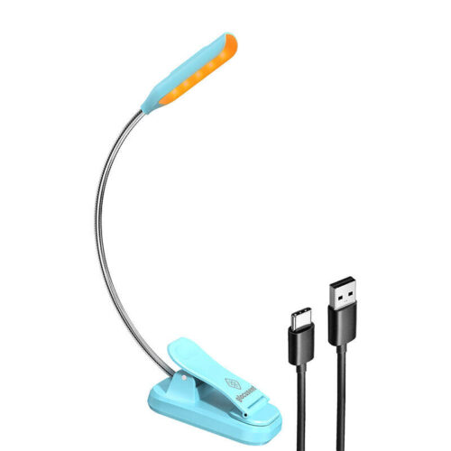 Glocusent mini GLCSNTBL103B csíptethető könyvvilágítás USB-C Veze...