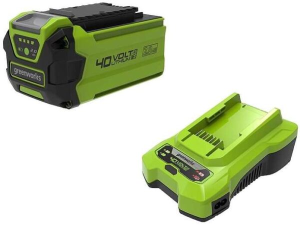 Greenworks (2936607-GW) GSK40B2 Akkumulátor és Töltő Készlet