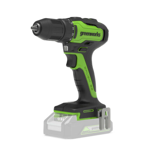 Greenworks 3704007 motoros csavarhúzó és ütvecsavarozó Fekete