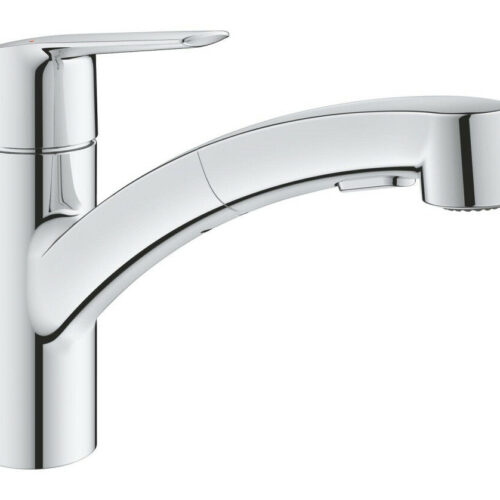 Grohe Start Króm Mosogatócsap - Kihúzható Zuhanyfejjel