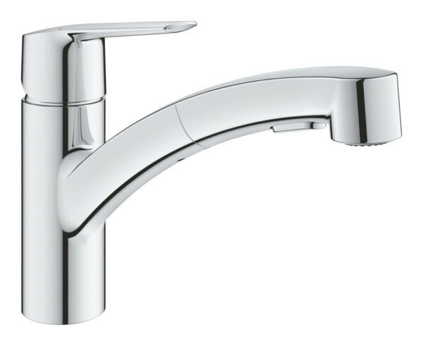 Grohe Start Króm Mosogatócsap - Kihúzható Zuhanyfejjel