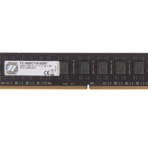 G.SKILL 8GB DDR3 1600MHz Memória