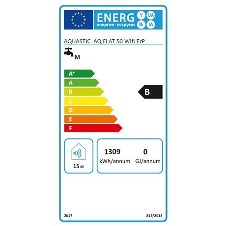 Hajdu AQ FLAT 50 WIFI ERP FORRÓVÍZTÁROLÓ WIFI
