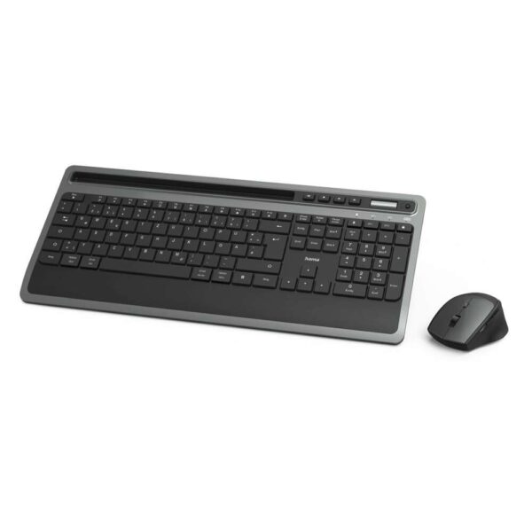 Hama KMW-600 Plus Vezeték nélküli billentyűzet + Egér - Német