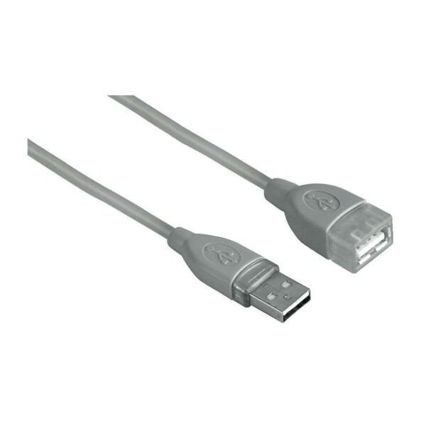Hama USB 2.0 hosszabbító kábel Grey 45027