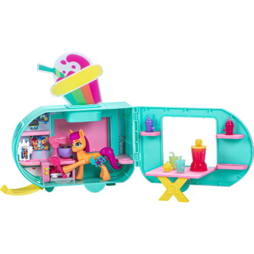 Hasbro Én kicsi Pónim - Sunny Starscout turmixos autó