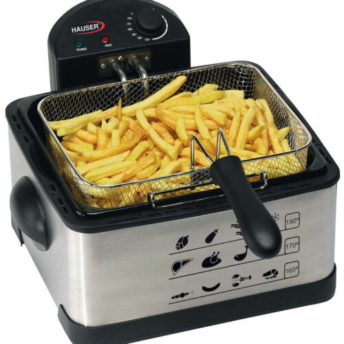 Hauser DFS-430 Olajsütő 2000W - fekete-ezüst